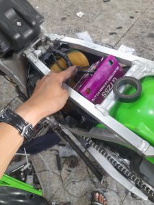 Checking battery for annual services